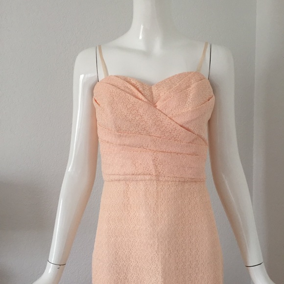 Jill Stuart pink lace maxi dress - Picture 3 of 8